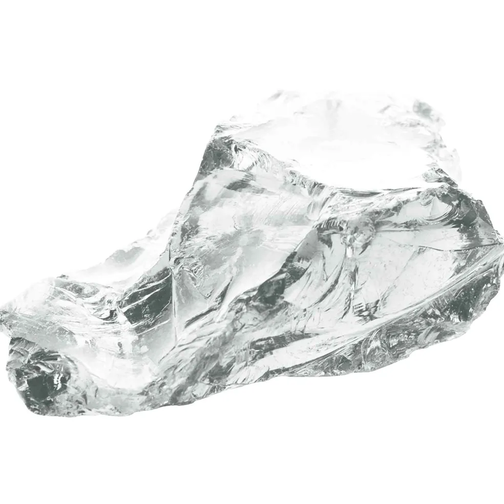 vidaXL Tuinstenen Wit 12 cm Glas