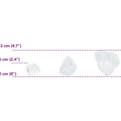 vidaXL Tuinstenen Wit 12 cm Glas