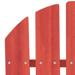 vidaXL Tuinstoel Adirondack massief vurenhout rood