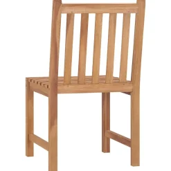 vidaXL Tuinstoelen 2 st massief teakhout