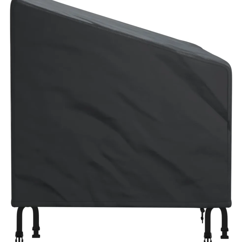 vidaXL Tuinstoelhoes Zwart 96 x 79 x 74 cm 210D Oxford Stof