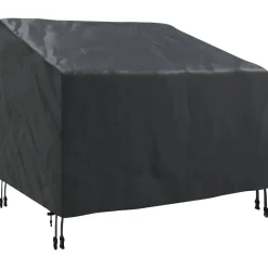 vidaXL Tuinstoelhoes Zwart 96 x 79 x 74 cm 210D Oxford Stof