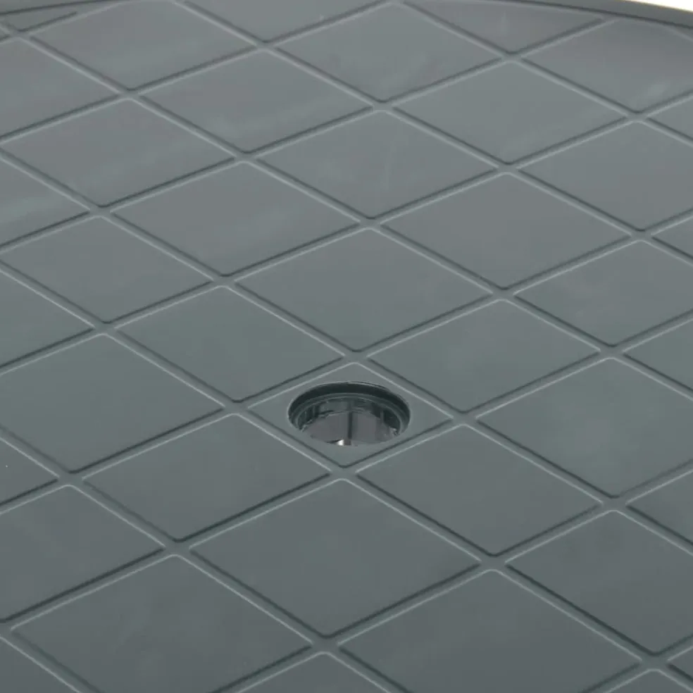 vidaXL Tuintafel 89 cm kunststof groen