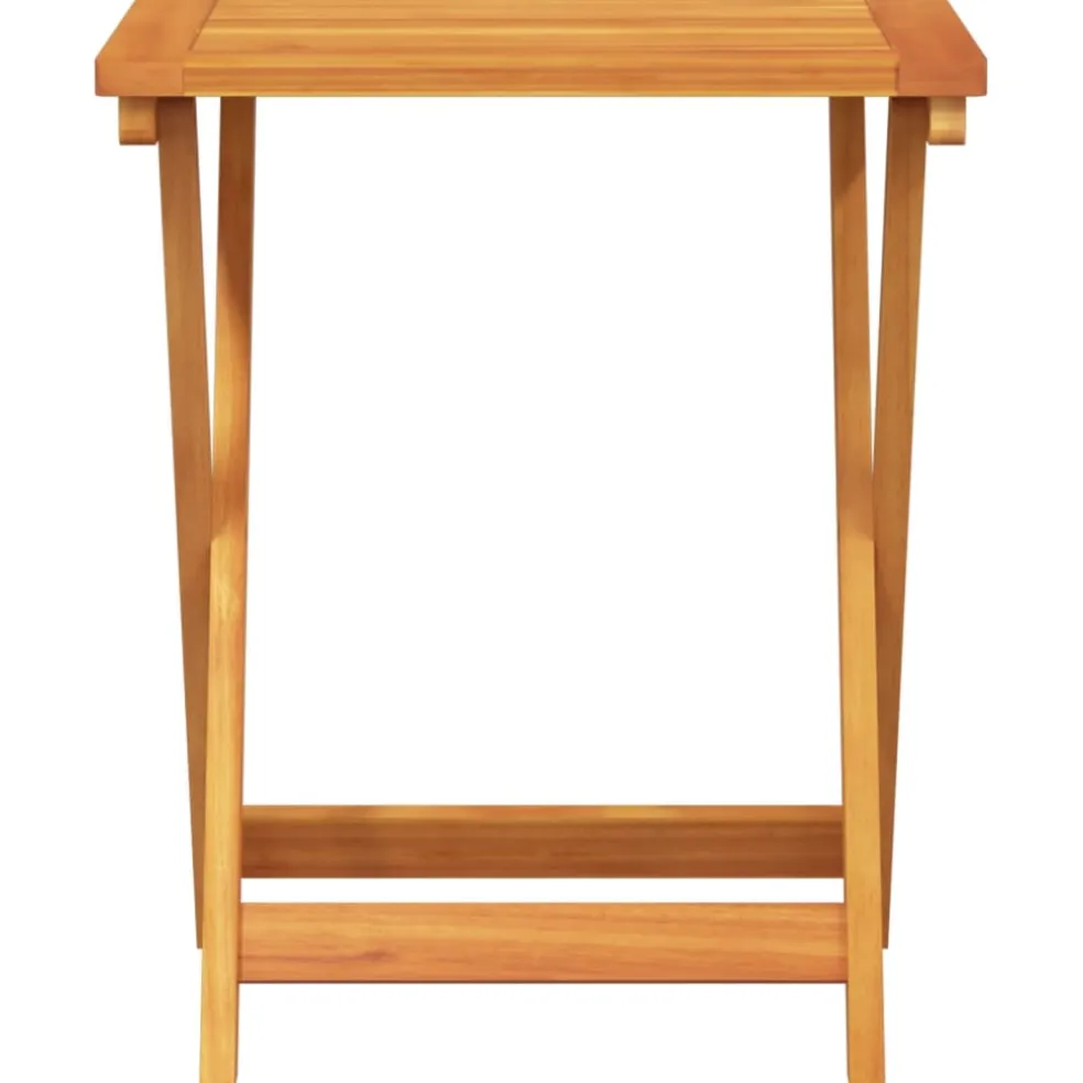 vidaXL Tuintafel inklapbaar 50x36x60 cm massief acaciahout