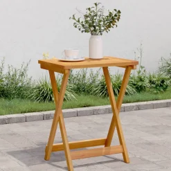 vidaXL Tuintafel inklapbaar 50x36x60 cm massief acaciahout