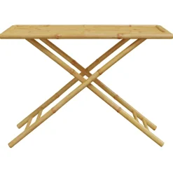 vidaXL Tuintafel inklapbaar 110x55x75 cm bamboe