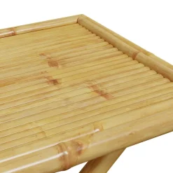 vidaXL Tuintafel inklapbaar 110x55x75 cm bamboe