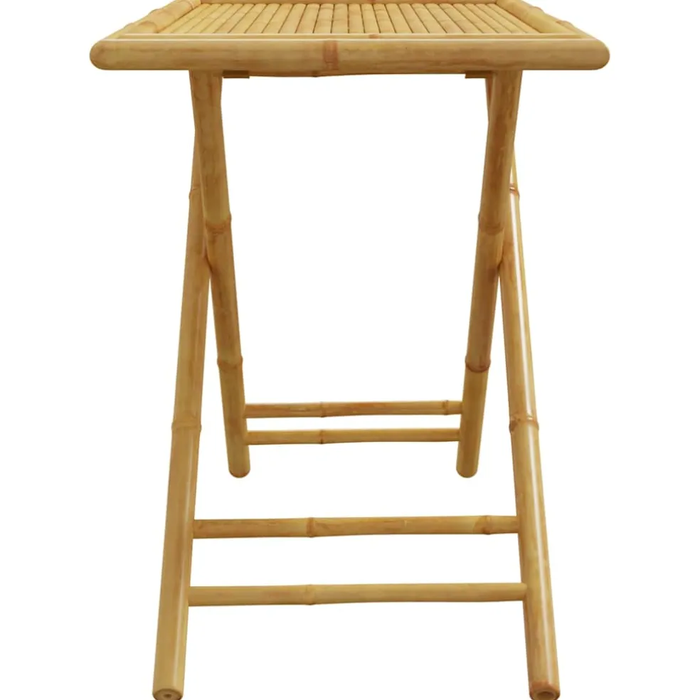vidaXL Tuintafel inklapbaar 110x55x75 cm bamboe
