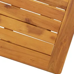vidaXL Tuintafel inklapbaar 70x70x75 cm massief acaciahout