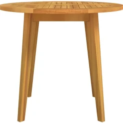 vidaXL Tuintafel Ø85x75 cm massief acaciahout