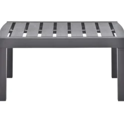 vidaXL Tuintafel 78x55x38 cm kunststof mokkakleurig