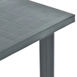 vidaXL Tuintafel 80x75x72 cm kunststof groen