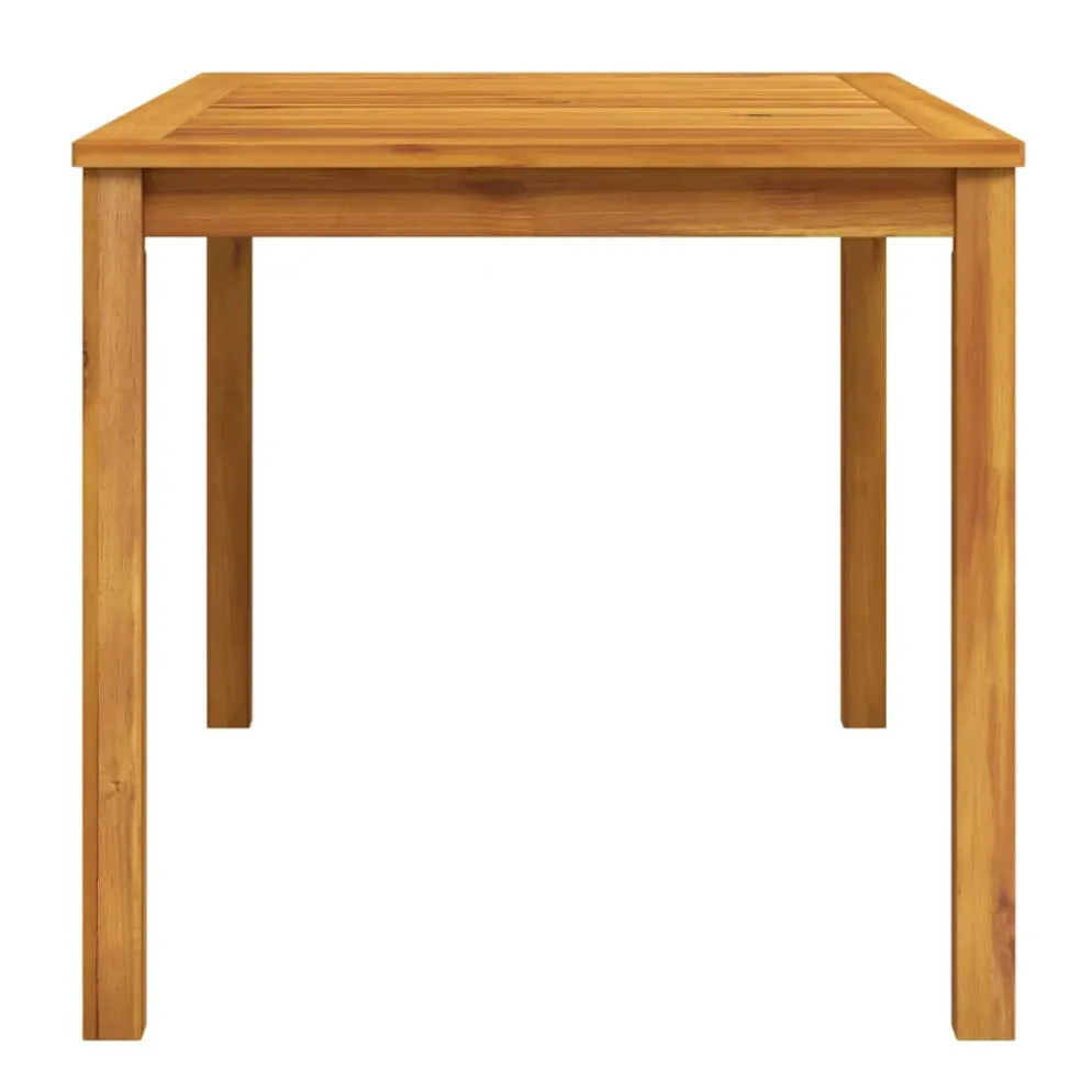 vidaXL Tuintafel 140x80x74 cm massief acaciahout