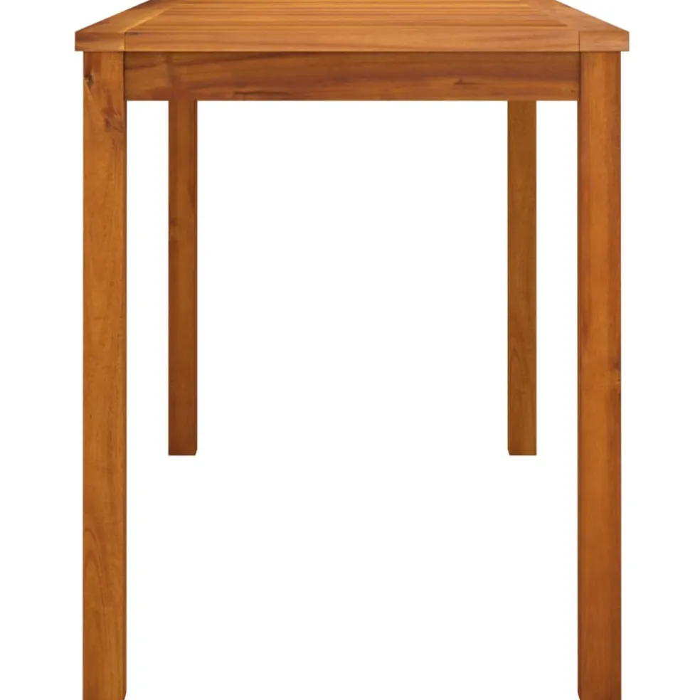 vidaXL Tuintafel 110x55x67 cm massief acaciahout