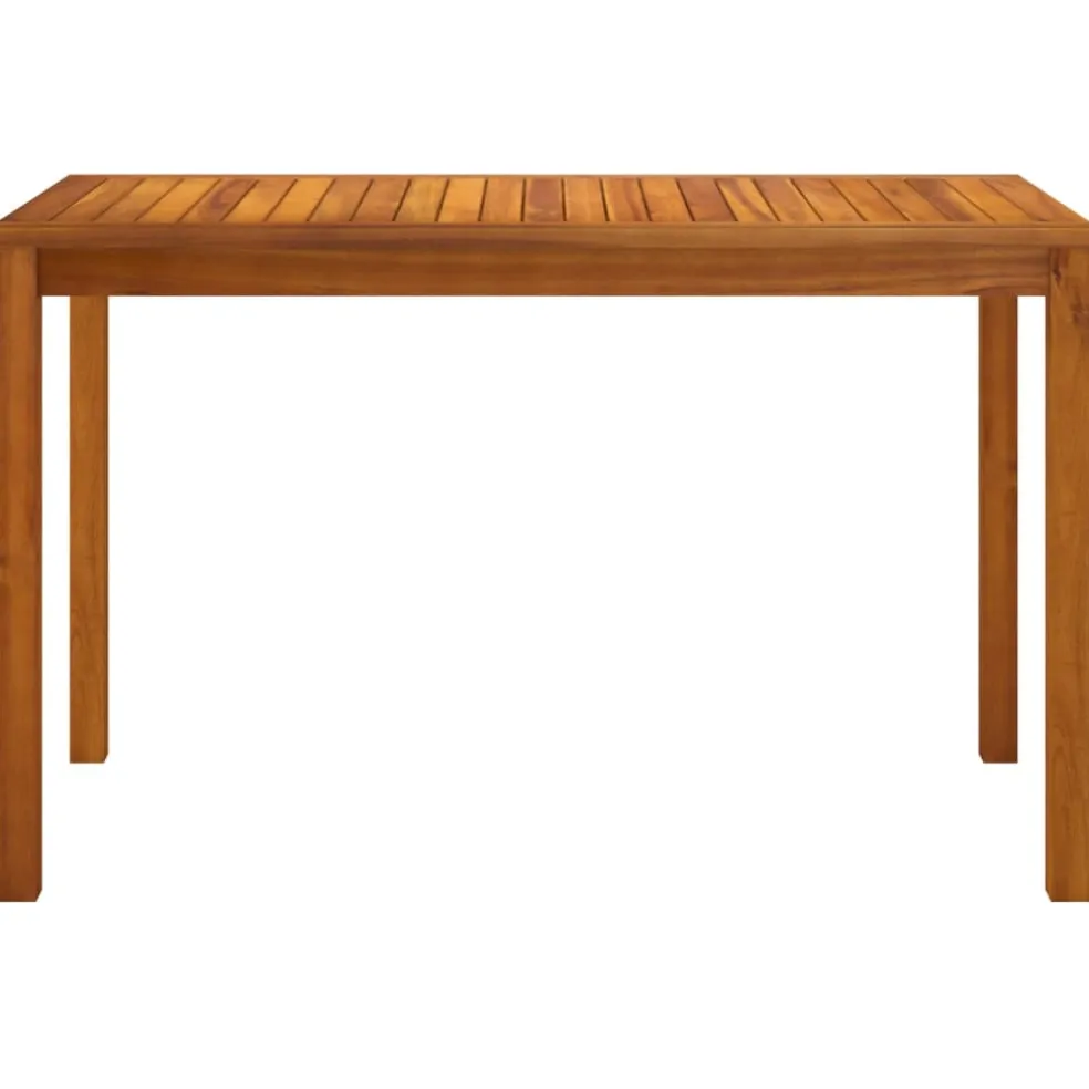 vidaXL Tuintafel 110x55x67 cm massief acaciahout