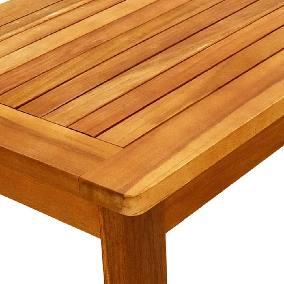 vidaXL Tuintafel 70x40x36 cm massief acaciahout