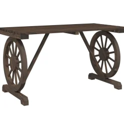 vidaXL Tuintafel 115x55x65 cm massief vurenhout