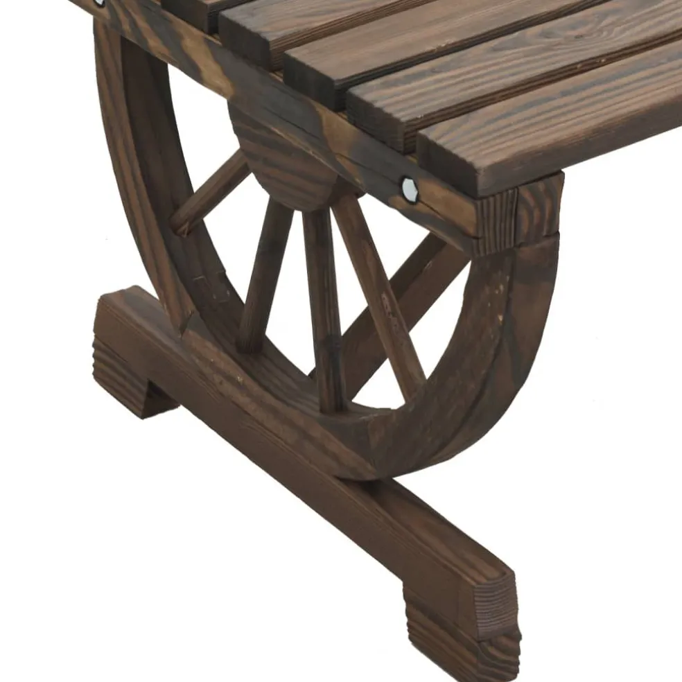vidaXL Tuintafel 115x55x65 cm massief vurenhout