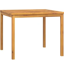 vidaXL Tuintafel 90x90x74 cm massief acaciahout
