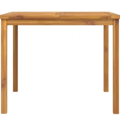 vidaXL Tuintafel 90x90x74 cm massief acaciahout