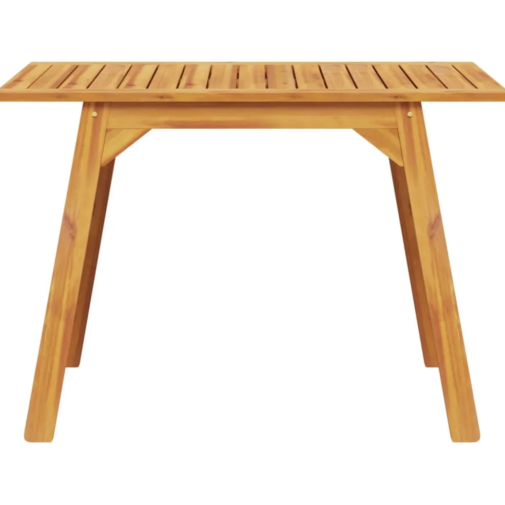 vidaXL Tuintafel 110x56x75 cm massief acaciahout