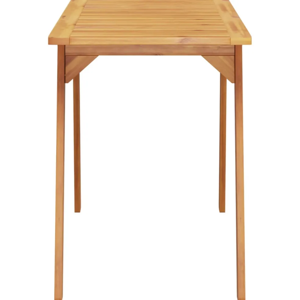 vidaXL Tuintafel 110x56x75 cm massief acaciahout