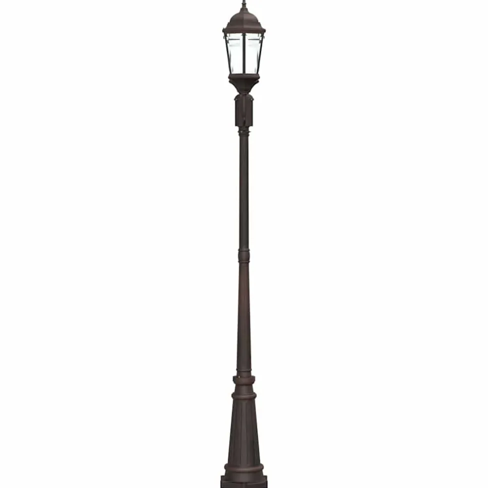 vidaXL Tuinverlichting 68 x 20 x 235 cm Aluminium en Glas
