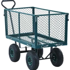 vidaXL Tuinwagen 350 kg groen