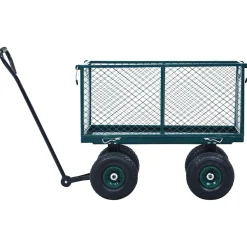 vidaXL Tuinwagen 350 kg groen