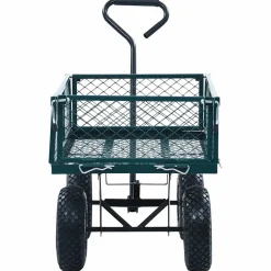 vidaXL Tuinwagen 250 kg groen