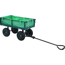 vidaXL Tuinwagen 250 kg groen