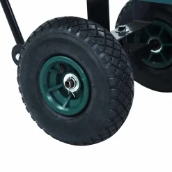 vidaXL Tuinwagen 250 kg groen