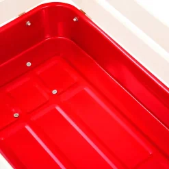 vidaXL Tuinwagen 150 kg rood