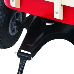 vidaXL Tuinwagen 150 kg rood