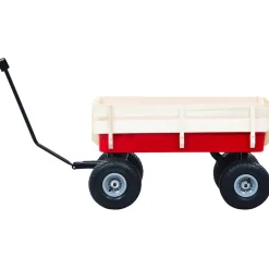 vidaXL Tuinwagen 150 kg rood