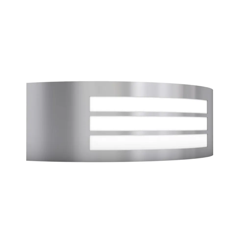 vidaXL Tuinwandlamp roestvrij staal