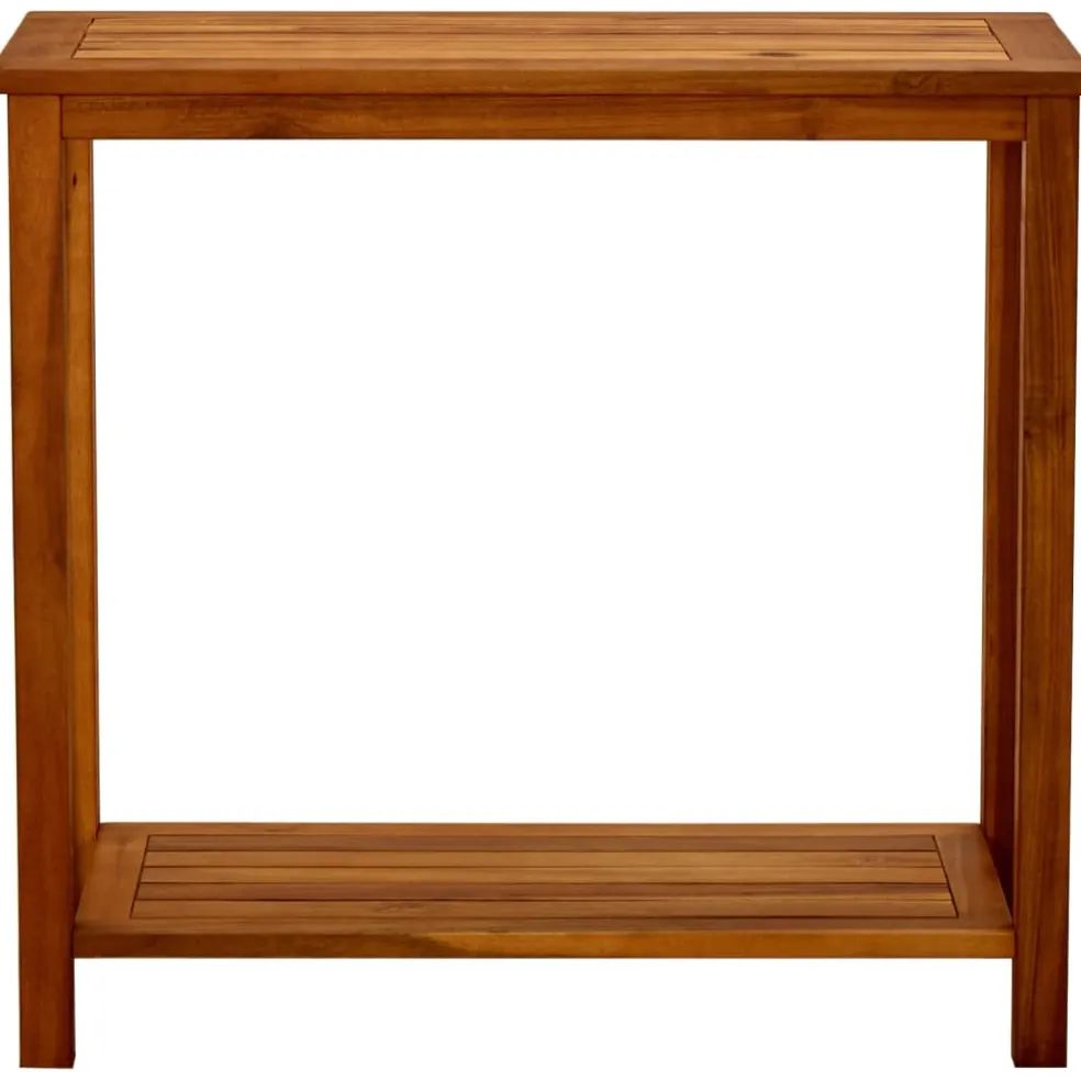 vidaXL Tuinwandtafel 80x35x75 cm massief acaciahout