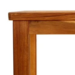 vidaXL Tuinwandtafel 80x35x75 cm massief acaciahout