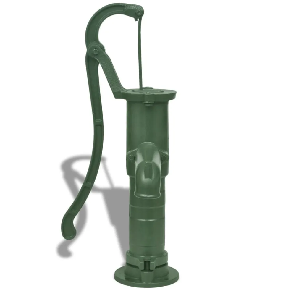 vidaXL Tuinwaterpomp met standaard gietijzer