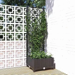 vidaXL Tuin Zwart 40 x 40 x 121,5 cm