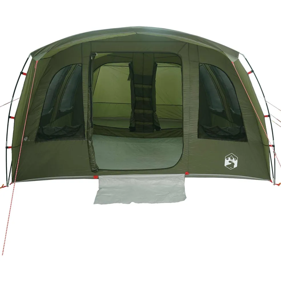 vidaXL Tunneltent Olijfgroen 427 x 315 x 178 cm Polyester en staal