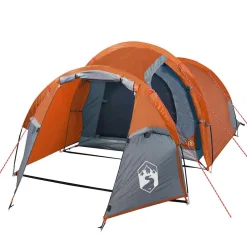 vidaXL Tunneltent 2-persoons waterdicht oranje