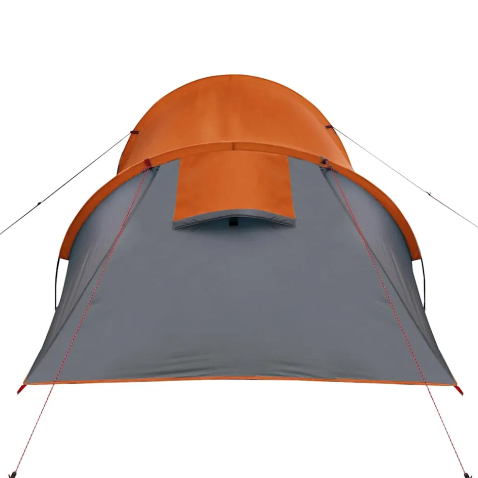 vidaXL Tunneltent 2-persoons waterdicht oranje