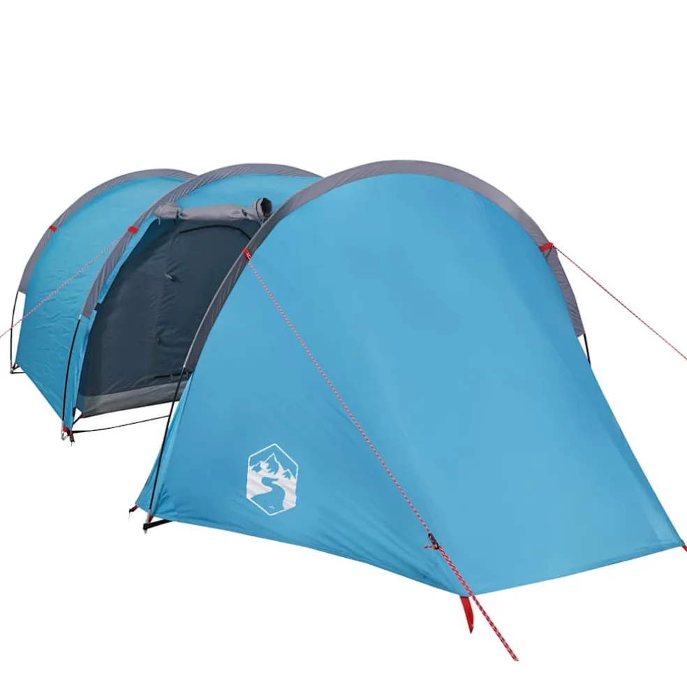 vidaXL Tunneltent 4-persoons waterdicht blauw