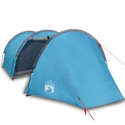 vidaXL Tunneltent 4-persoons waterdicht blauw
