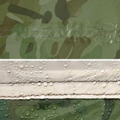 vidaXL Tunneltent 4-persoons waterdicht camouflage