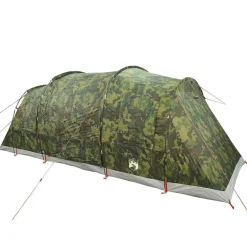 vidaXL Tunneltent 4-persoons waterdicht camouflage