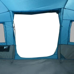 vidaXL Tunneltent 4-persoons waterdicht blauw