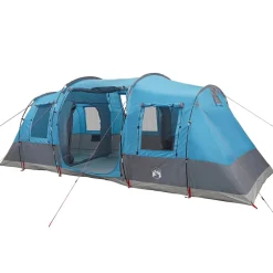 vidaXL Tunneltent 4-persoons waterdicht blauw