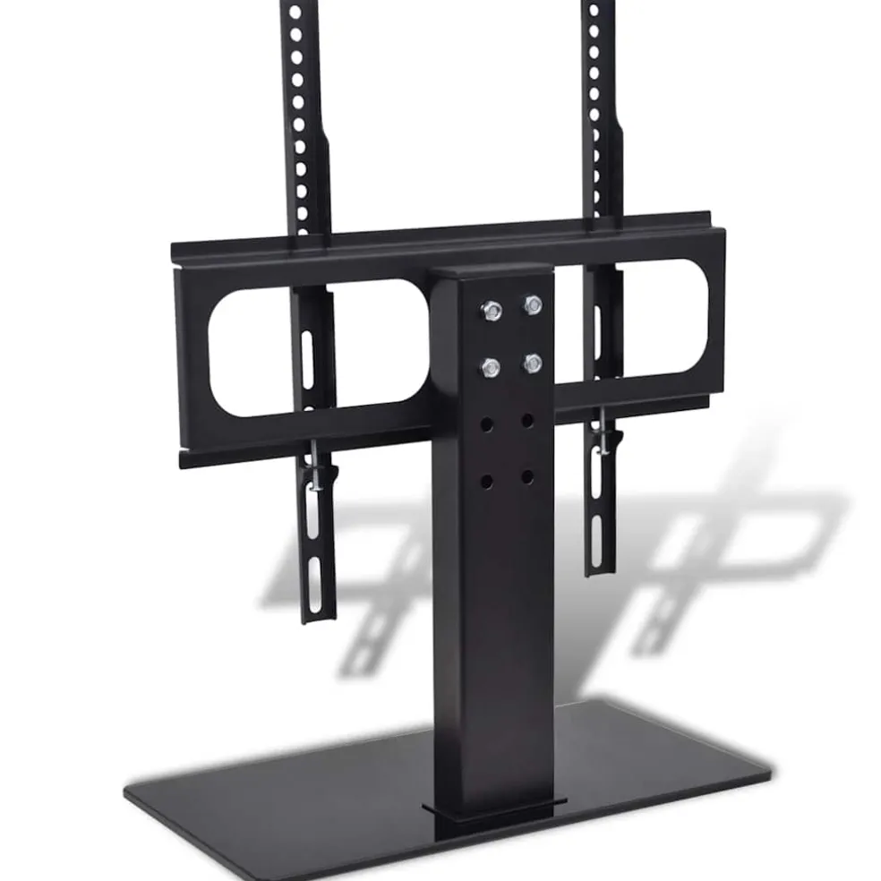 vidaXL Tv-beugel met basis 400x400 mm 23" - 55" ijzer zwart